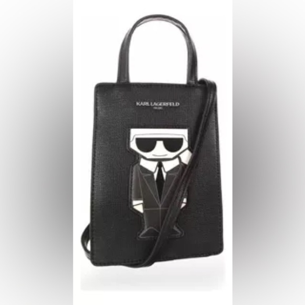Karl Lagerfeld Black Crossbody Bag